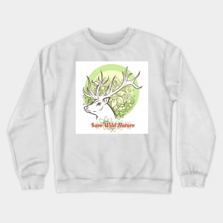 Save Wilde Nature Crewneck Sweatshirt